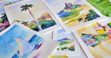 Conheça as aquarelas de Diana Gondim Conheça as aquarelas de Diana Gondim